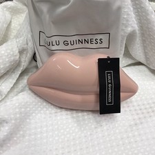 lulu guinness lips clutch bag