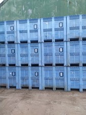 Extra Large Pallet Box Dolav 1400litres. (L)1300x(W)1150x(H)1250