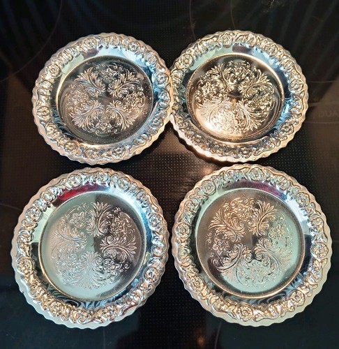 Vintage silver plate drinks - vintage,