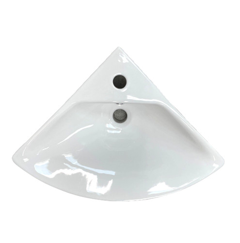 Corner basin sink ceramic - sink,