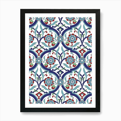 Turkish tile pattern - turkish, —