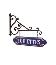 44cm french blue toilet - 44cm,