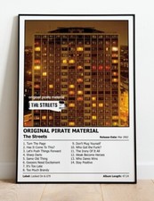 THE STREETS - Original Pirate Material | Music Album Cover Print Poster