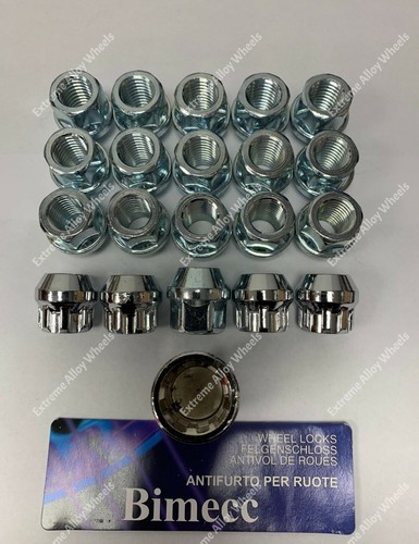 Alloy wheel nuts - alloy, +