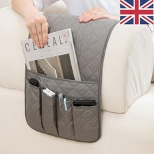 5 Pockets Sofa Arm Rest TV Remote Control Tidy Organizer Holder Chair Couch Bag~