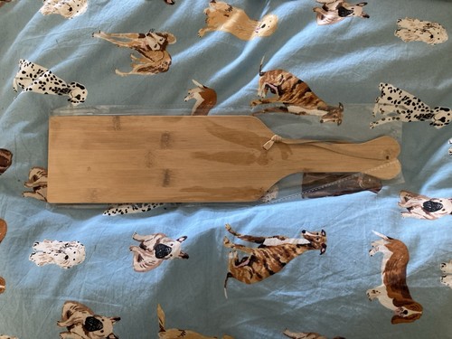 Wooden paddle fetish - paddle,