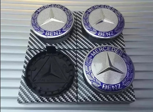 Blue mercedes benz - benz, 75mm