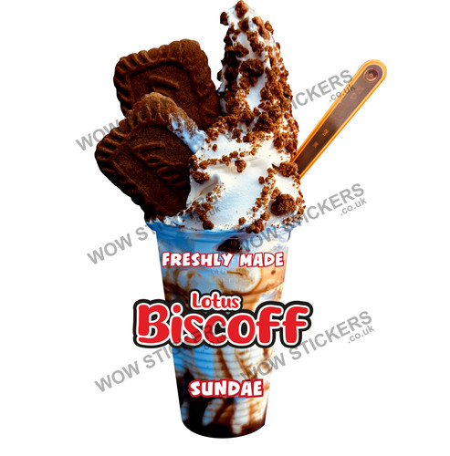 Biscoff biscuit ice cream - ice,