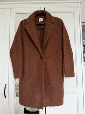 Brown Teddy Coat Size 8