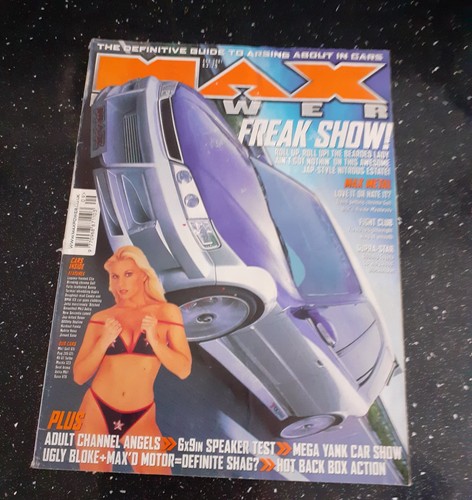Max power magazine august 2001 - max,