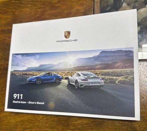 Porsche 911 owners manual - 911,