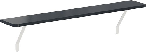 Radiator shelf with - with, foil