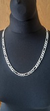 Sterling Silver 925 Figaro