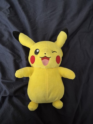 Pokémon pikachu winking - winking, plush
