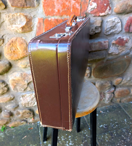 Vintage lohrmann suitcase - vintage,
