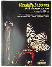 Versatility In Sound On A Yamaha Electone Organ By Irwin Hal Leonard 1974 PB