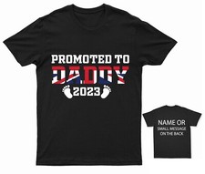 Promoted To Daddy 2023 Union Jack Pregnancy announcement Expecting Baby