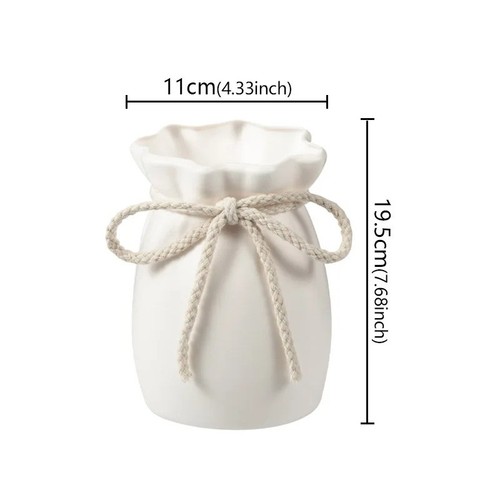 1pc bow design plastic flower - design,