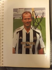 ALAN SHEARER AUTHENTIC SIGNED