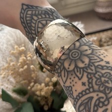 Vintage Silver Toned Statement