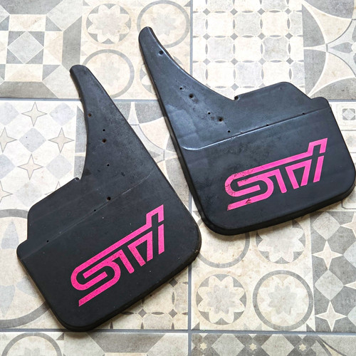 Subaru impreza sti mud flaps - subaru,