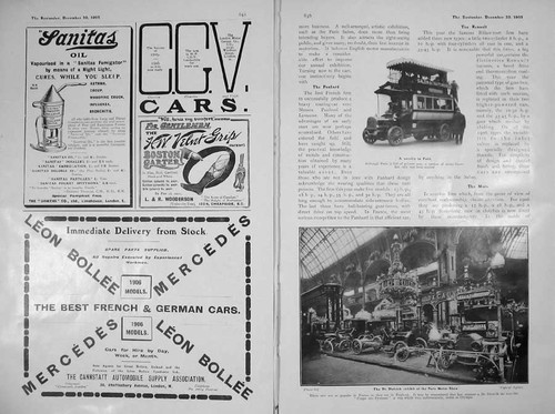 Old antique print 1905 paris - old,