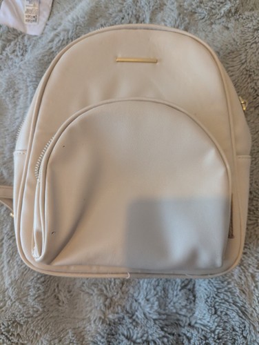 Faux leather medium - faux, backpack