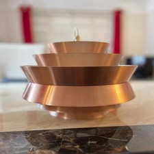 Vintage Carl Thore Trava pendant light, 1960s, mid century Scandinavian design