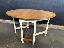 Drop Leaf Gate Leg Table Vintage Antique Kitchen Table Dining Table