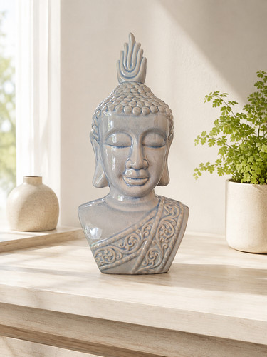 Buddha head statue - buddha,