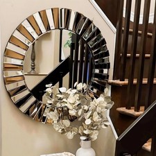 Large Round Wall Mirror