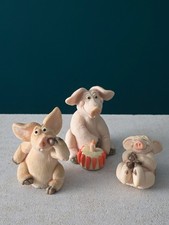 3 Piggin Pig Ornaments
