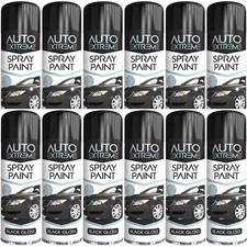 12 x Auto Extreme Black Gloss