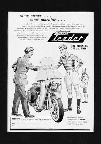 Ariel leader 250 - ariel, classic
