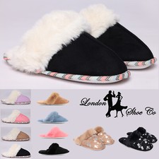 Ladies FUR LINED Slippers Size