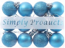 24x Christmas Baubles Tree