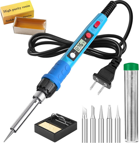 Soldering iron kit - 80w, lcd