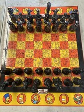 The Simpsons Metal-Style Chess