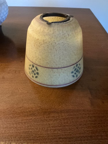 Antique art deco glass lamp - art,