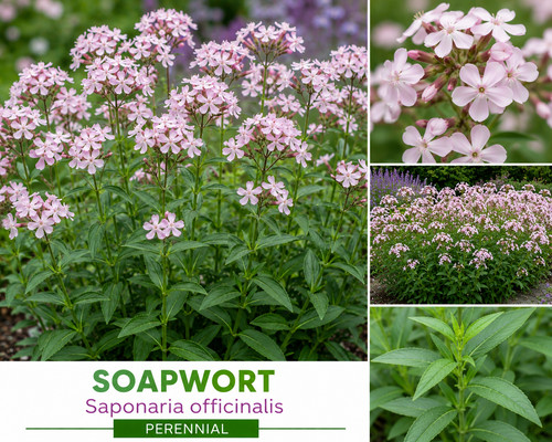 Soapwort perennial plant - soapwort,