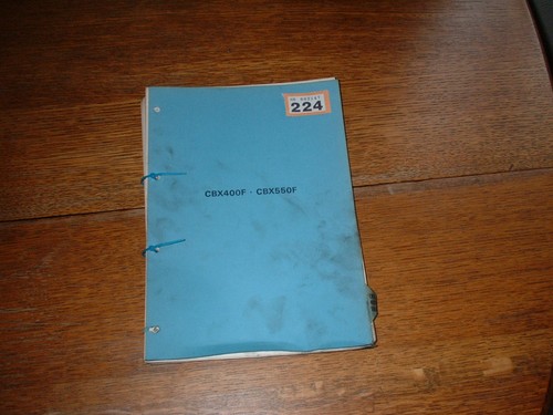 Genuine honda cbx400f - genuine, cbx550f