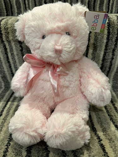 Plush ebba pink teddy - ebba,
