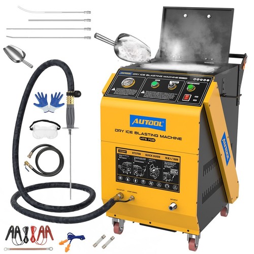Dry ice blaster cleaner - ice, car