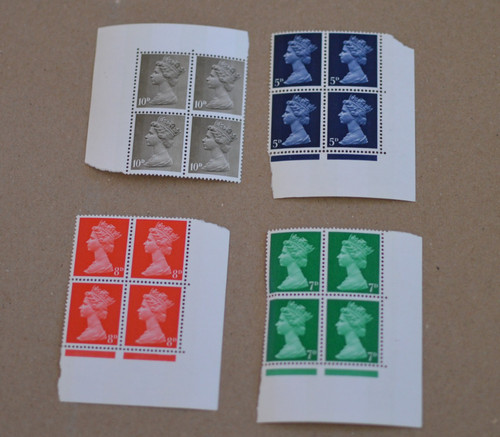 Qeii machin decimal - machin, blocks