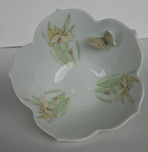 Vintage porcelain salad bowl - porcelain,