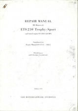 MZ Motorcycle Motorbike ETS