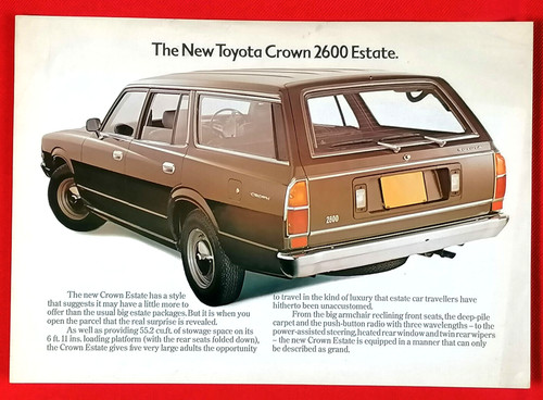 1975 toyota crown 2600 estate - toyota,
