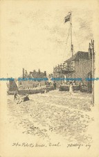 R625150 Pilots House. Pastel Postcard. Quaint England No. 2. P. P. Co