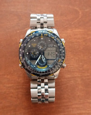 Citizen C300-Q00842 Promaster Navihawk Analog Digital Watch blue angels