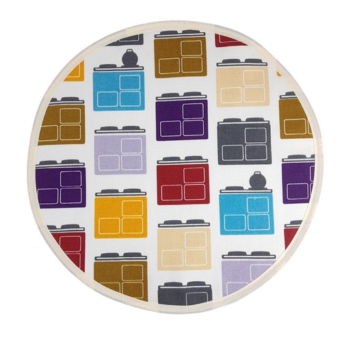 Hob cover oven mitt - cover,, double